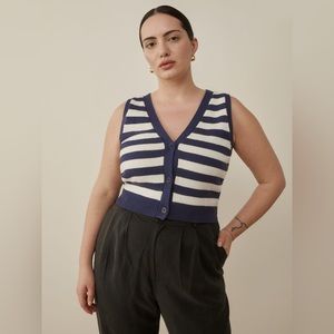 Reformation Zola Sweater Vest size large